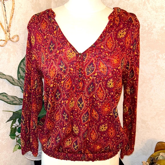 Lucky Brand Tops - 🆕NWT⭐️LUCKY🍀BRAND 3/4 Sleeved TOP! Great for FALL!🍁Women’s MEDIUM